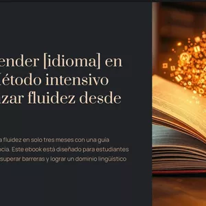 Imagen de portada para Ebook Domina un Idioma en 90 Días: Tu Guía Intensiva