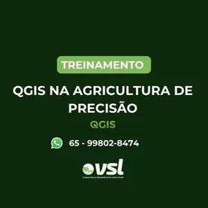 Imagem de capa para o Curso online QGIS NA AGRICULTURA DE PRECISÃO