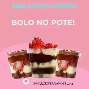 Imagem de capa para o Ebook COMO FAZER UMA RENDA EXTRA COM BOLO DE POTE, SIMPLES E EFICAZ.