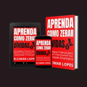 Imagem de capa para o Ebook APRENDA COMO ZERAR DÍVIDAS
