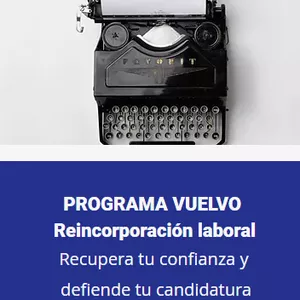 Imagen de portada para Curso online Programa VUELVO