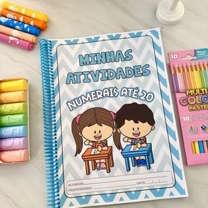 Imagem de capa para o Ebook APOSTILA ATIVIDADE DOS NUMERAIS