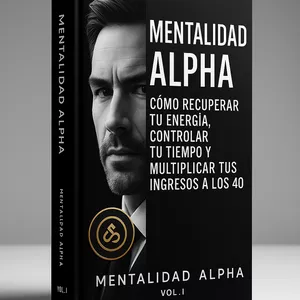 Imagen de portada para Ebook Mentalidad Alpha: Cómo Recuperar tu Energía, Controlar tu Tiempo y Multiplicar tus Ingresos a los 40