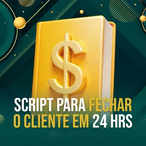 Imagem de capa para o Curso online Script Para Fechar o 1º Cliente em 24 Horas