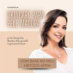 Imagem de capa para o Serviço online Consultoria de Skincare para pele madura