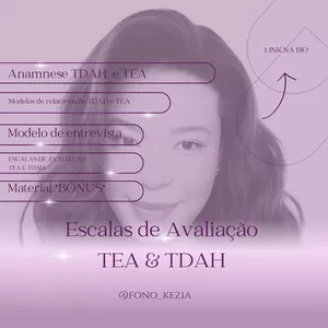 Imagem de capa para o Ebook Escalas de avaliação TEA e TDAH 