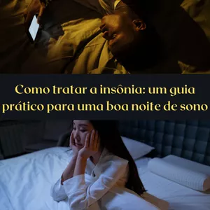 Imagem de capa para o Ebook Como tratar a insônia: um guia prático para uma boa noite de sono