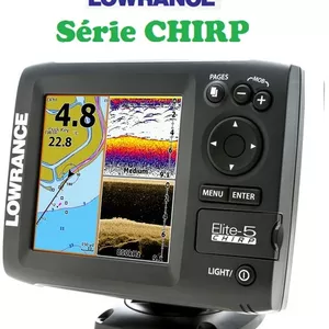 Imagem de capa para o Ebook Manual em Português LOWRANCE ELITE 5 CHIRP Sonar