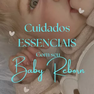 Imagem de capa para o Curso online Cuidados essenciais com seu bebê reborn!