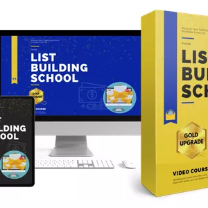 Imagem principal do produto 📽 VIDEO COURSE❗📑 List Building School ➕ List Building School Upgrade Package❗