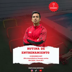 Imagen de portada para Curso online Rutina de Entrenamiento HIIT en Casa
