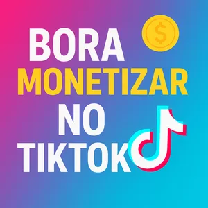 Imagem de capa para o Ebook Bora Monetizar no TikTok