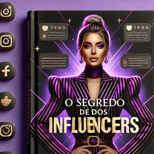 Imagem de capa para o Ebook O segredo dos insfluencers 