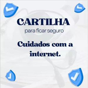 Imagem de capa para o Ebook Segurança na Internet.
