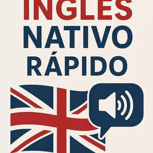 Imagem de capa para o Ebook Aprenda inglês nativo Rápido 