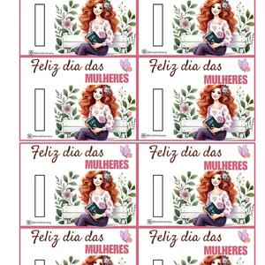 Imagem de capa para o Ebook Lembrancinha com docinho (Dia da mulher)