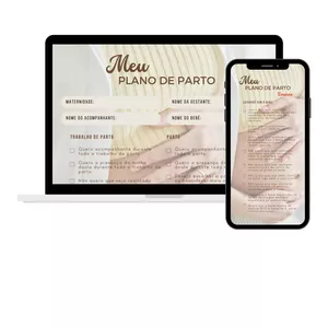 Imagem de capa para o Ebook Meu Plano de Parto