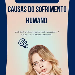 Imagem de capa para o Ebook 7 CAUSAS DO SOFRIMENTO HUMANO 
