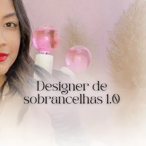 Imagem de capa para o Curso online Designer de sobrancelhas 1.0