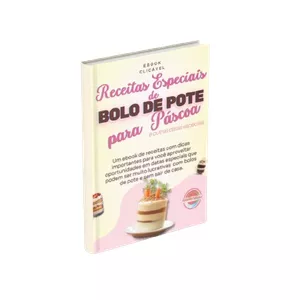 Imagem de capa para o Ebook RECEITAS ESPECIAIS de BOLO DE POTE PARA A PÁSCOA e outras datas especiais