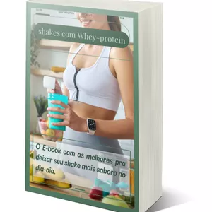 Imagem de capa para o Ebook RECEITAS DE SHAKES COM WHEY PROTEIN