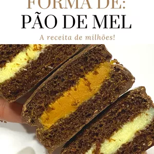 Imagem de capa para o Ebook SUCESSO EM FORMA DE: PÃO DE MEL 