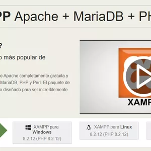 Imagen de portada para Curso online Instalación de XAMPP en Windows