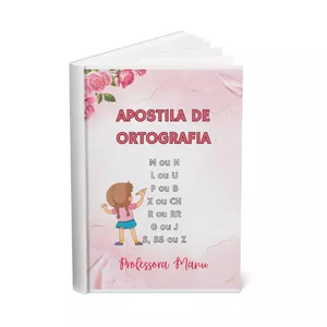 Imagem de capa para o Ebook Apostila de ortografia