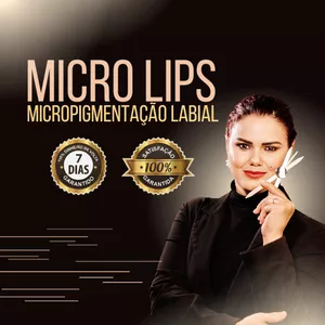 Imagem de capa para o Curso online Micro Lips - Micropigmentação Labial