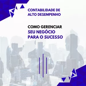 Imagem de capa para o Ebook Contabilidade de Alto Desempenho