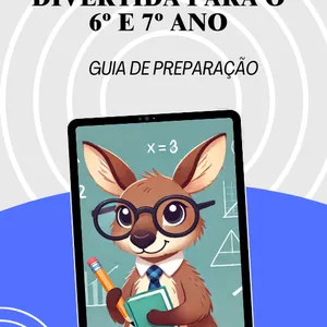 Imagem de capa para o Ebook Desafio Canguru: Matemática Divertida para o 6º e 7º Ano
