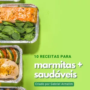 Imagem de capa para o Ebook Ebook com 10 receitas Fitness fáceis 