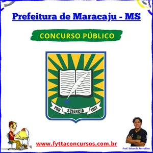 Imagem de capa para o Curso online Prefeitura de Maracaju - MS