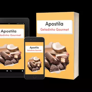 Imagem de capa para o Ebook Geladinho gourmet