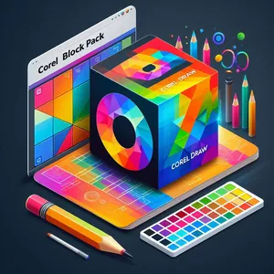 Imagem de capa para o Curso online Pack Blocos para CorelDraw