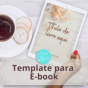 Imagem de capa para o Curso online Modelo (Template) para E-book