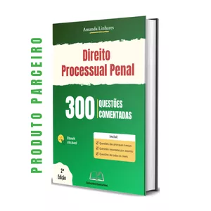 Imagem de capa para o Ebook Questões Comentadas de Direito Processual Penal