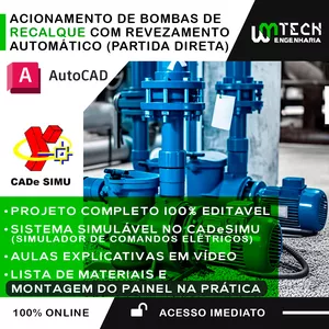 Imagem de capa para o Curso online Acionamento de Bombas de Recalque com Revezamento Automático