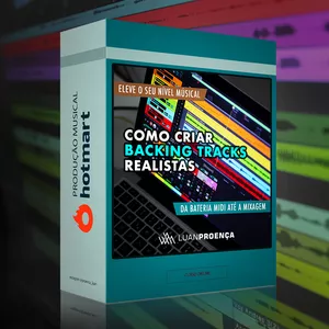 Imagem de capa para o Curso online Como Criar Backing Track 