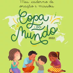 Imagem de capa para o Ebook CADERNO DE ORAÇÃO E MISSÕES COPA DO MUNDO 2022