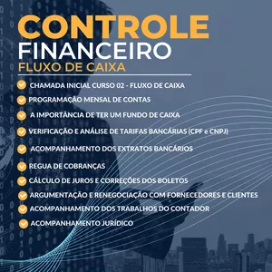 Planilha CONTROLE FINANCEIRO - FLUXO DE CAIXA