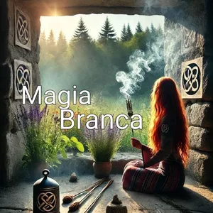 Imagem de capa para o Ebook Magia Branca. Receitas