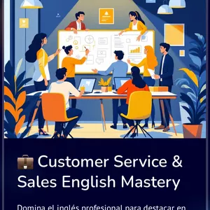 Cover image for Ebook Customer Service &amp; Sales English Mastery