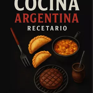 Imagen de portada para Ebook Recetario Cocina Argentina 
