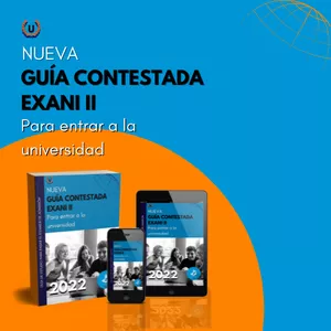 Imagen de portada para Curso online GUÍA PARA ENTRAR A LA UNIVERSIDAD CONTESTADA ( CENEVAL EXANI II) 
