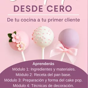 Imagen de portada para Curso online Cakepops Desde Cero: De tu cocina a tu primer cliente