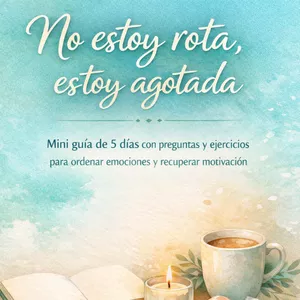 Imagen de portada para Curso online No estoy rota, estoy agotada