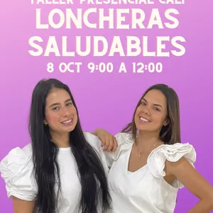 Imagen de portada para Evento presencial Taller Loncheras Saludable por Vanessa Erazo y Anita Giraldo
