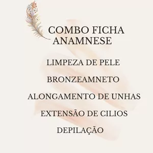 Imagem de capa para o Ebook COMBO FICHA ANAMNESE 