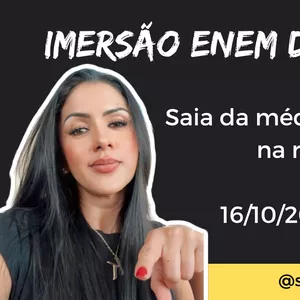 Imagem de capa para o Curso online IMERSÃO ENEM DE REDAÇÃO